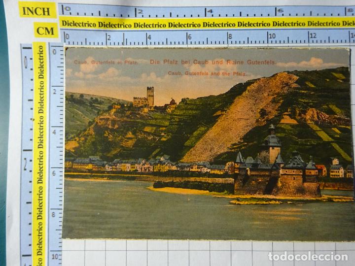 Cartoline: ANTIGUA POSTAL DE ALEMANIA. DIE PFALZ BEI CAUB UND RUINE GUTENFELS. 2297