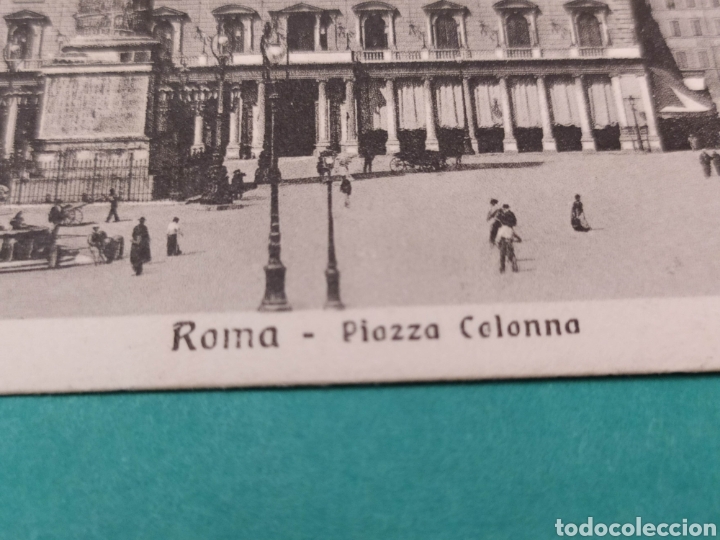 Postales: Postal Roma (Piazza Colonna) - Foto 3