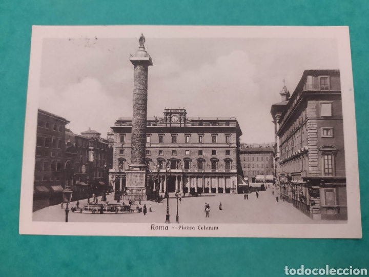 Postales: Postal Roma (Piazza Colonna) - Foto 1