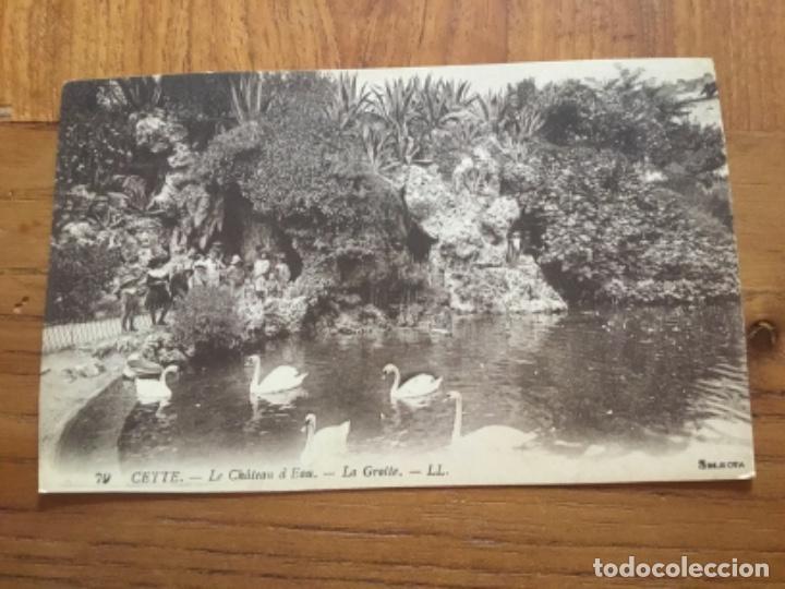 Postales: CETTE-LE CH&Acirc;TEAU D&rsquo;EAU.-LA GROTTE.