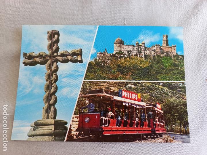 Postais: N&ordm; 485 SINTRA. PORTUGAL CRUZ ALTA PALACIO DA PENA, TRANVIA. EDICIONES CC A&Ntilde;OS 60-70 POSTAL S/C