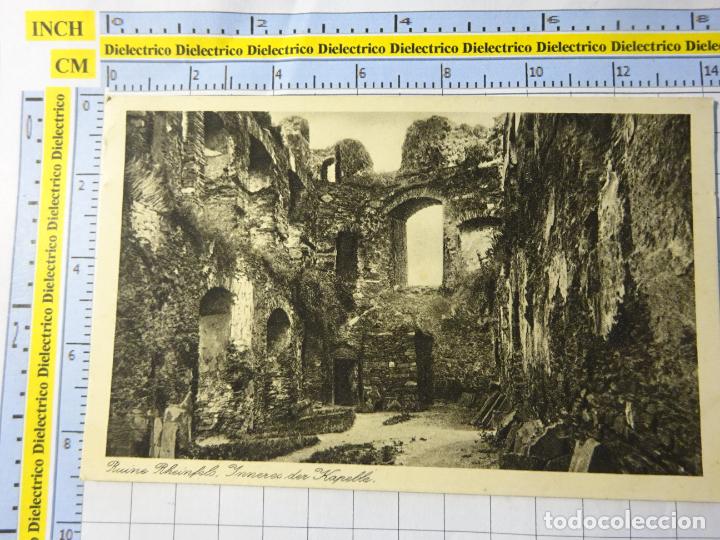 Postales: ANTIGUA POSTAL DE ALEMANIA. RUINE RHEINFELS KAPELLE 1670
