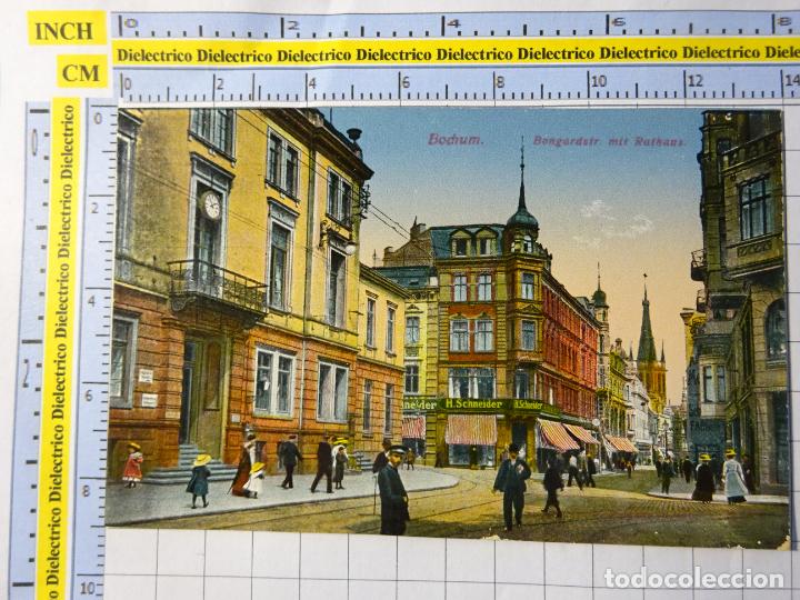 Postkarten: ANTIGUA POSTAL DE ALEMANIA. BOCHUM BONGARDSTRASSE MIT RATHAUS. 1681