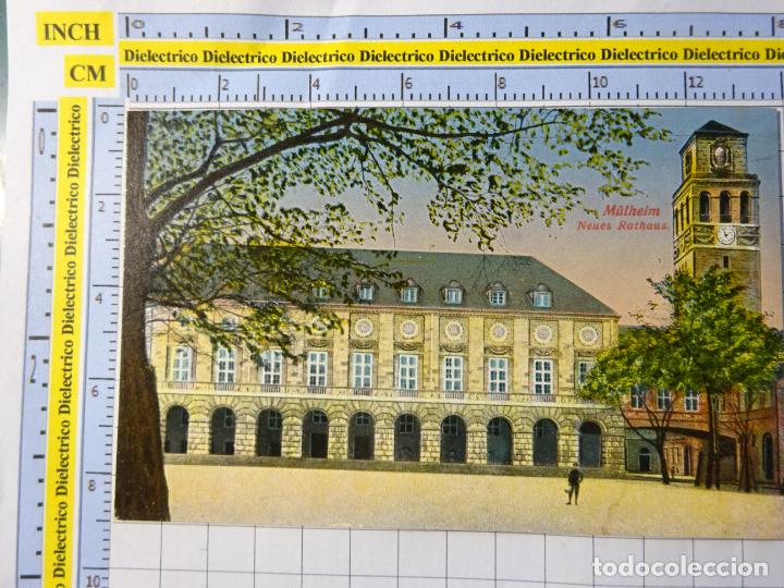 Cartoline: ANTIGUA POSTAL DE ALEMANIA. M&Uuml;LHEIM NEUES RATHAUS. 1682