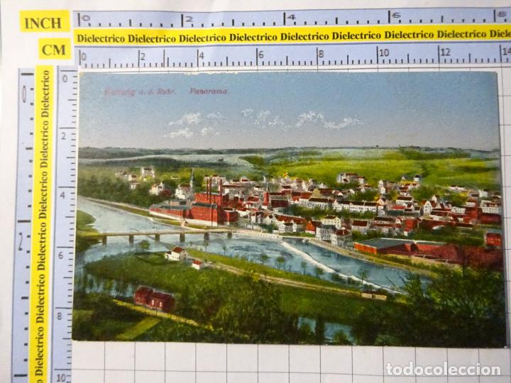 Postkarten: ANTIGUA POSTAL DE ALEMANIA. KETTWIG AN DER RUHR PANORAMA. 1687