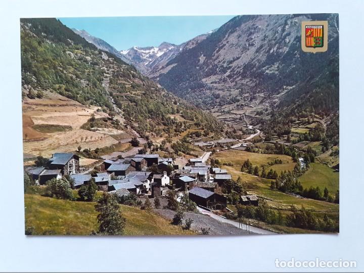 Cartes Postales: POSTAL - VALLS D'ANDORRA LLORTS VISTA GENERAL - ESCUDO DE ORO 3522 - S/C