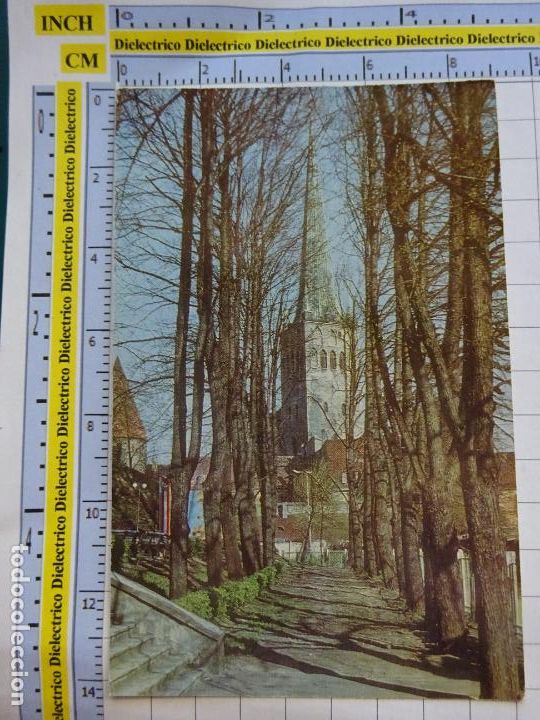 Postkarten: POSTAL DE ESTONIA, TALLINN. ST OLAUS CHURCH. 3243