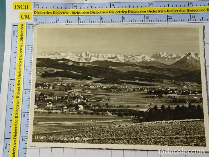 Cartoline: ANTIGUA POSTAL DE ALEMANIA. 1946 M&Uuml;NSINGEN UND DIE ALPEN. 3317