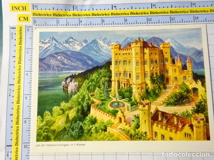 Postales: POSTAL DE ALEMANIA. DIBUJO CASTILLO HOHENSCWANGAU. 178
