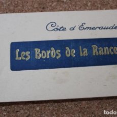 Postales: LIBRETO 18 POSTALES LES BORDS DE LA RANCE COTE D'ESMERAUDE COLLECTION G.F. ST-MALO. Lote 329556278
