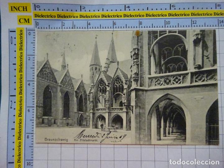 Cartes Postales: ANTIGUA POSTAL DE ALEMANIA. BRAUNSCHWEIG AM ALTSTADTMARKT. 446