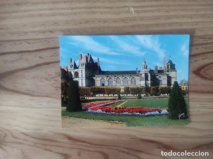 Postales: ~ POSTAL ANTIGUA CASTILLO DE FONTAINEBLEAU, FRANCIA ~