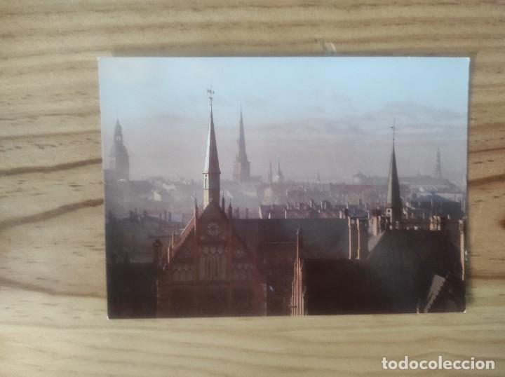 Postais: ~ POSTAL ANTIGUA VISTA DESDE LO ALTO DE RIGA CAPITAL, LETONIA ~
