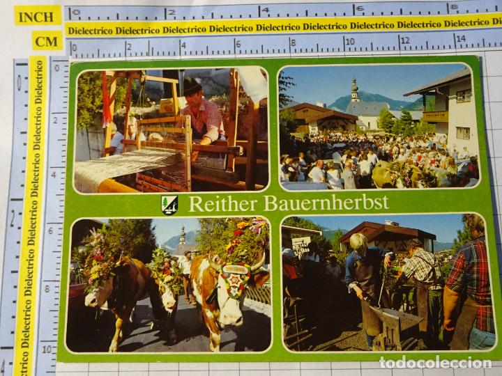 Postales: POSTAL DE ALEMANIA. ALPBACH REITHER BAUERNHERBST. TIPISMO FOLKLORE. 2112
