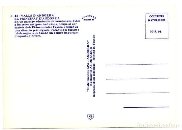 Postales: POSTAL DE ANDORRA - Foto 2