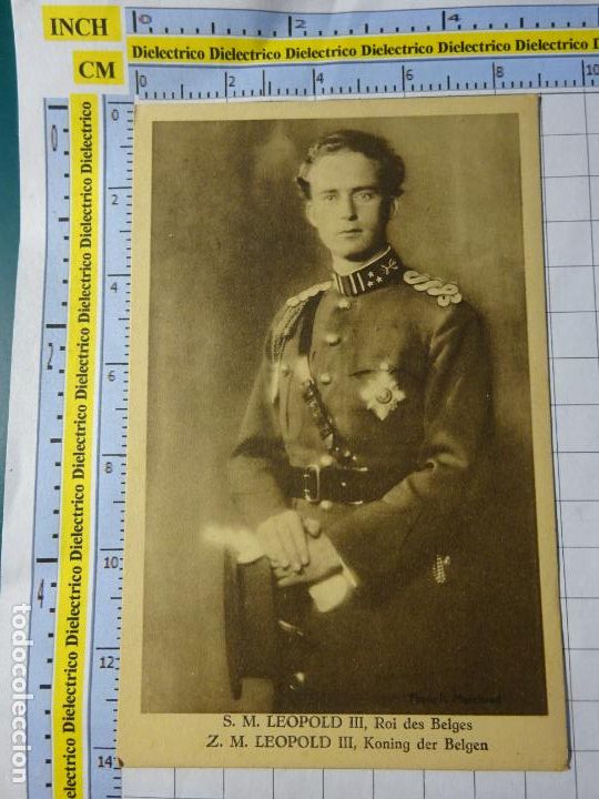 Postais: ANTIGUA POSTAL DE B&Eacute;LGICA. REY SU MAJESTAD S.M. LEOPOLD III . 2909
