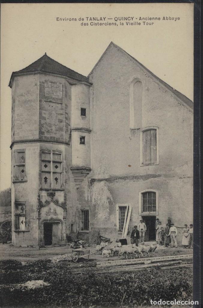 Postales: Tanlay - Quincy. Ancienne Abbaye des Cisterciens, la Vieille Tour. Francia. / Sin circular