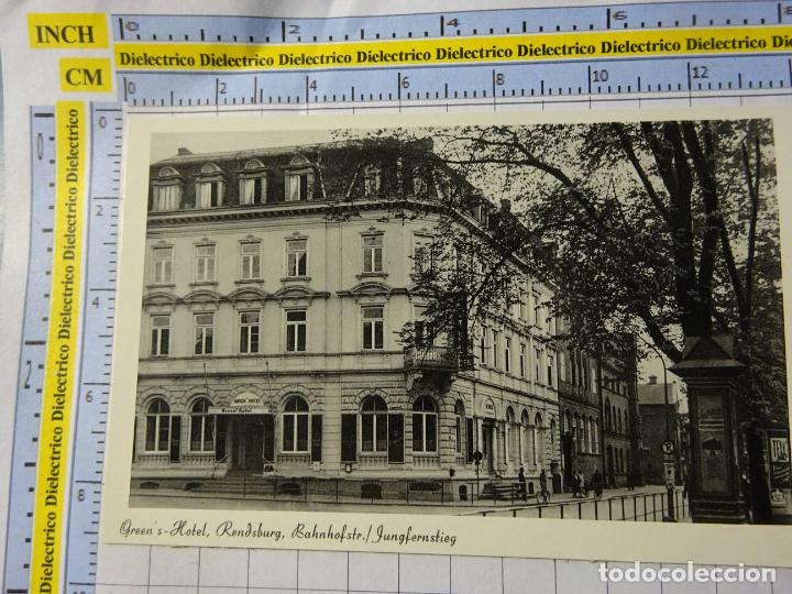 Cartes Postales: POSTAL DE ALEMANIA. RENDSBURG GREEN'S HOTEL. 92