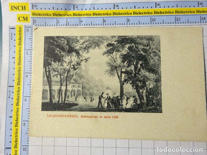 Postkarten: ANTIGUA POSTAL DE ALEMANIA. LANGENSCHWALBACH STAHLBRUNNEN IM JAHRE 1790. 337