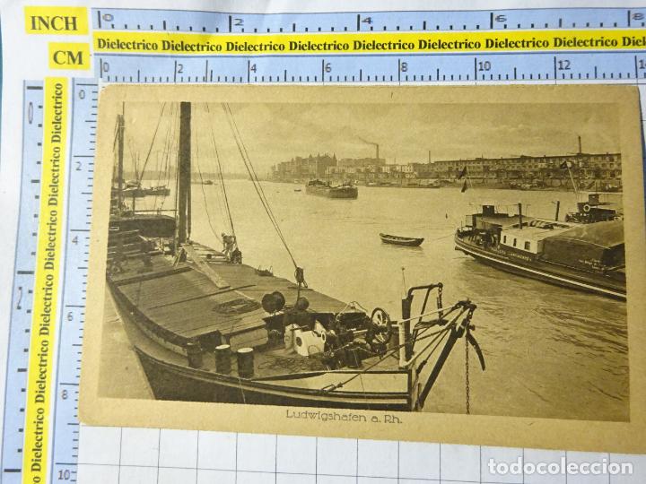Postcards: ANTIGUA POSTAL DE ALEMANIA. LUDWIGSHAFEN AM RHEIN. PUERTO BARCOS. 343