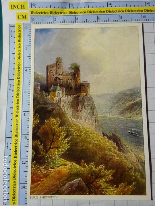 Cartes Postales: ANTIGUA POSTAL DE ALEMANIA. BURG RHEINSTEIN. 472