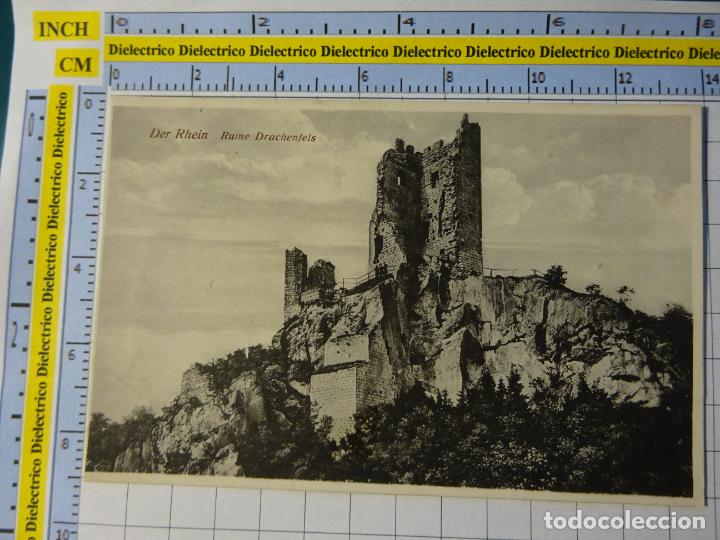 Cartes Postales: ANTIGUA POSTAL DE ALEMANIA. DER RHEIN RUINE DRACHENFELS. 106