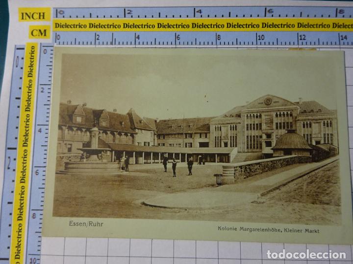 Postais: ANTIGUA POSTAL DE ALEMANIA. ESSEN RUHR KOLONIE MARGARETENH&Ouml;HE KLEINER MARKT. 113