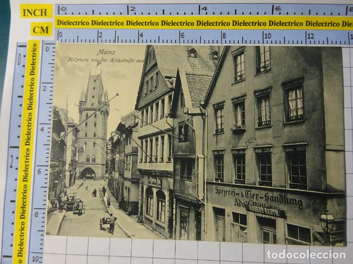 Postales: ANTIGUA POSTAL DE SUIZA. MAINZ HOLZTURM VON DER HOLZSTRASSE. 125