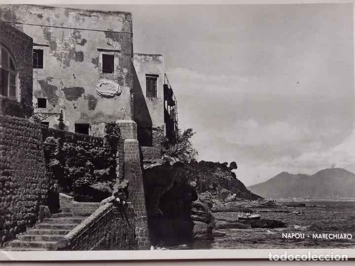Postais: FOTO POSTAL CIRCULADA A&Ntilde;O 1947- MARECHIARO - NAPOLI - ITALIA