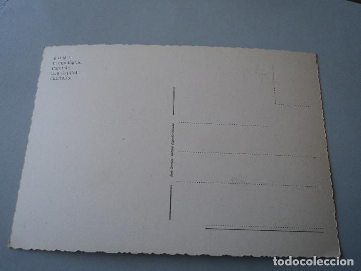Postales: roma campidoglio ed cesare capello - Foto 2