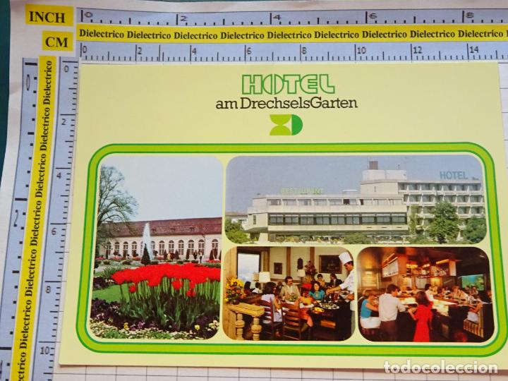 Postais: POSTAL ALEMANIA. ANSBACH HOTEL AM DRECHSEKSGARTEN. 20