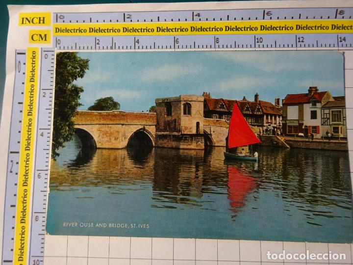 Cartoline: POSTAL DE REINO UNIDO. ST IVES RIVER OUSE AND BRIDGE. 247