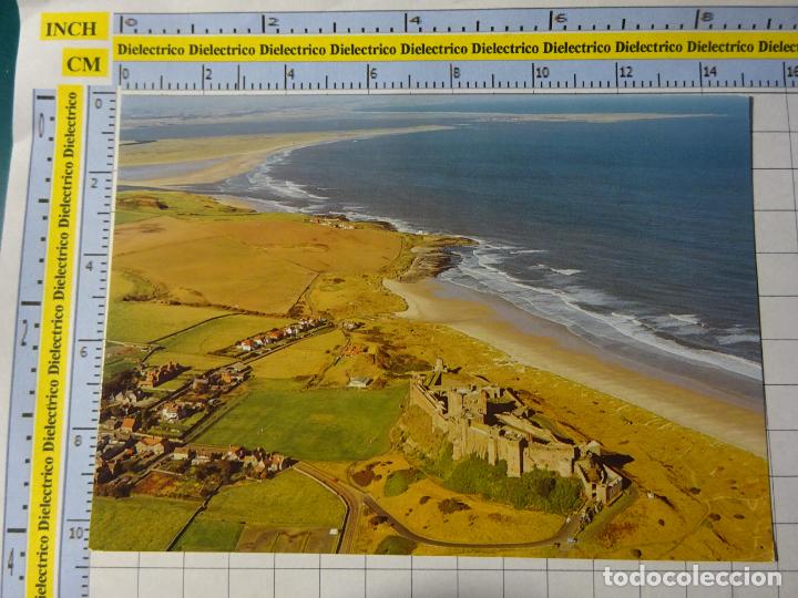 Postais: POSTAL DE REINO UNIDO. BAMBURGH CASTLE. CAMPO DE F&Uacute;TBOL. 250