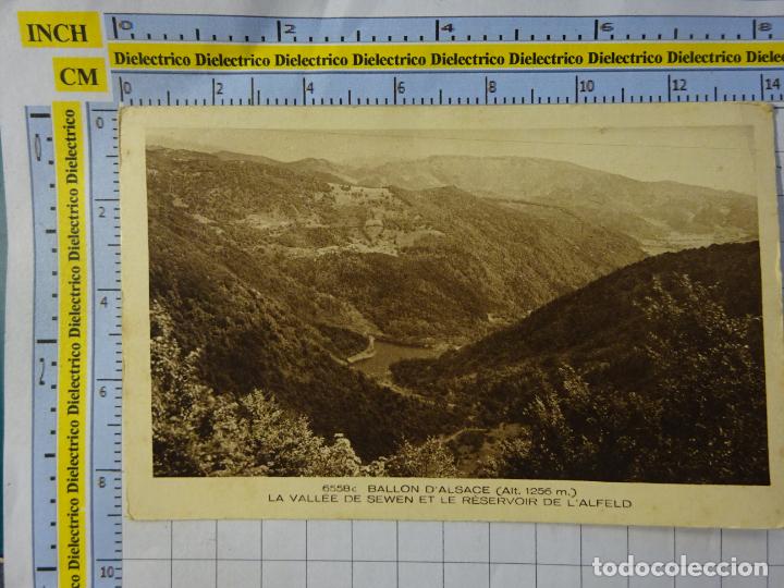 Postales: ANTIGUA POSTAL DE FRANCIA. BALLON D'ALSACE LA VALL&Eacute;E DE SEWEN ET LE RESERVOIR DE L'ALFELD. 338