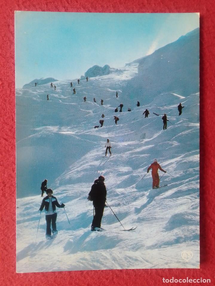Postales: ANTIGUA POSTAL POST CARD ANDORRA ANDORRE L&acute;HIVERN INVIERNO ESQUIADORES ESQU&Iacute; SKY SK&Iacute; NIEVE SNOW..VER
