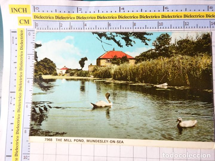 Postales: POSTAL DE REINO UNIDO GRAN BRETA&Ntilde;A. THE MILL POND MUNDESLEY ON SEA. 393