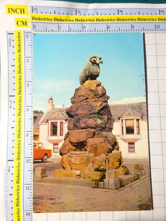 Cartoline: POSTAL DE REINO UNIDO GRAN BRETA&Ntilde;A. THE RAM STATUE MOFFAT. 397