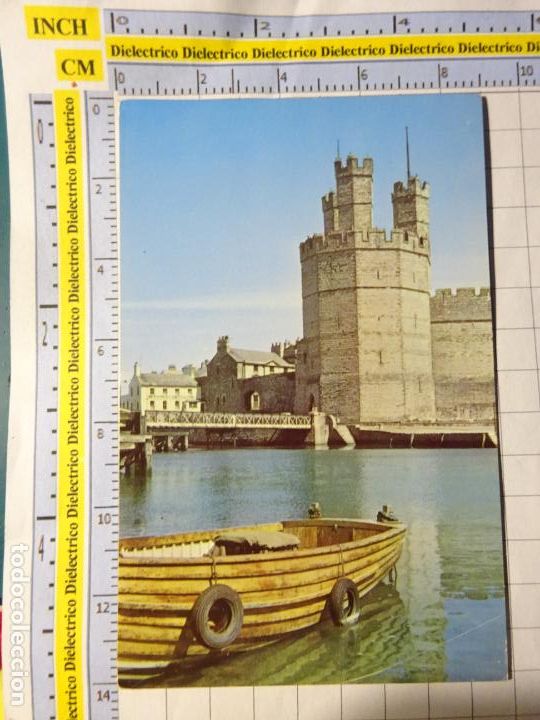Postales: POSTAL DE REINO UNIDO GRAN BRETA&Ntilde;A. THE EAGLE TOWER CAERNARVON CASTLE. 399