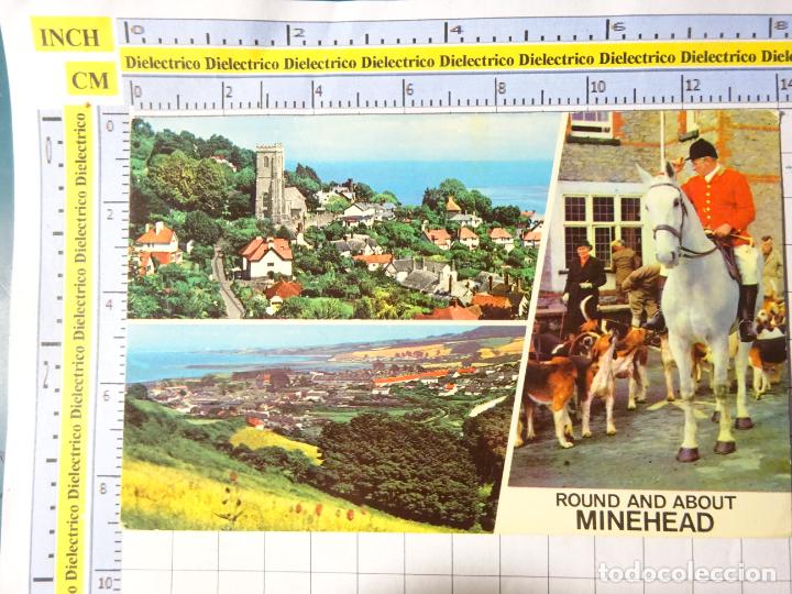 Cartoline: POSTAL DE REINO UNIDO GRAN BRETA&Ntilde;A. ROUND AND ABOUT MINEHEAD. 404