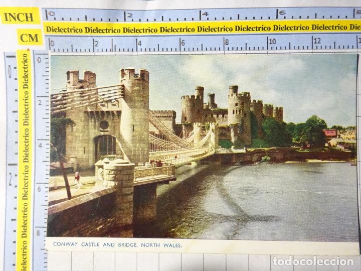 Postkarten: POSTAL DE REINO UNIDO GRAN BRETA&Ntilde;A. CONWAY CASTLE AND BRIDGE NORTH WALES. 405
