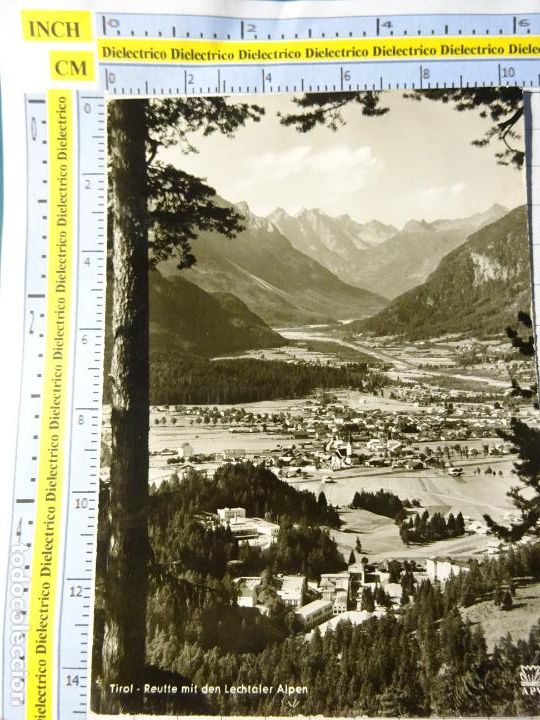 Cartes Postales: POSTAL DE AUSTRIA. TIROL REUTTE MIT DEN LECHTALER ALPEN. 554