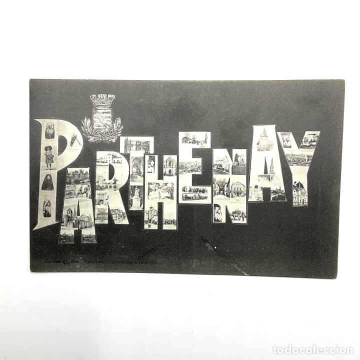 Cartes Postales: Antigua postal PARTHENAY - Cordier - escrita en a&ntilde;o 1916 - Carte postale - Comuna en Francia