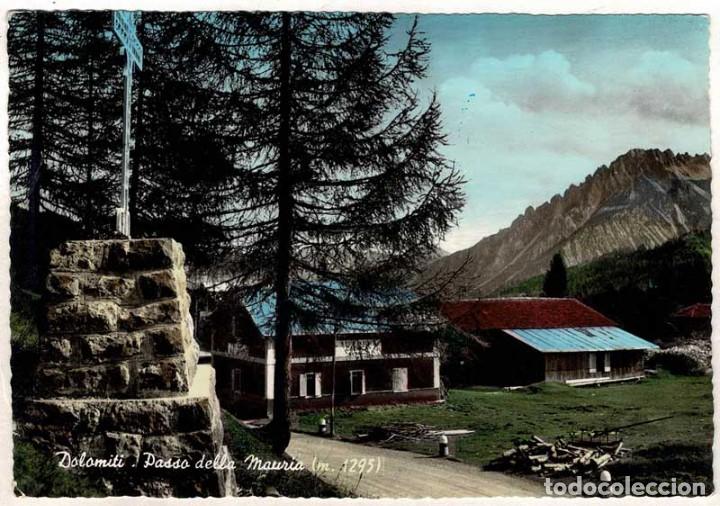 Postkarten: Postal Italia. Dolomiti. Passo della Mauria No. 123