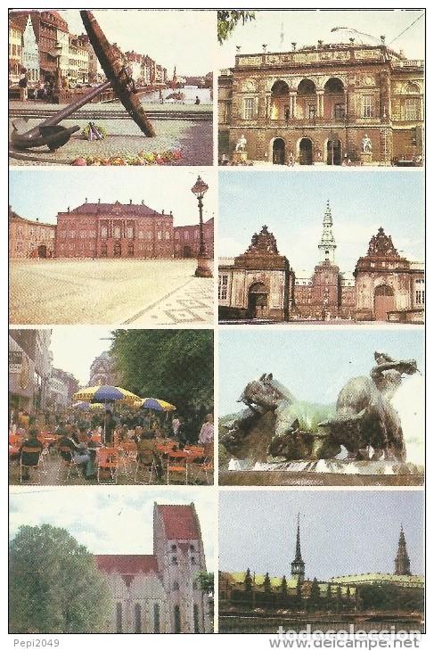 Cartes Postales: *** PR592 - POSTAL - COPENHAGEN- VARIAS VISTAS