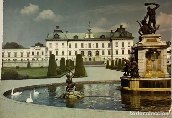 Postcards: SUECIA, STOCKHOLM, Drotthingholms Slott fr&aring;n