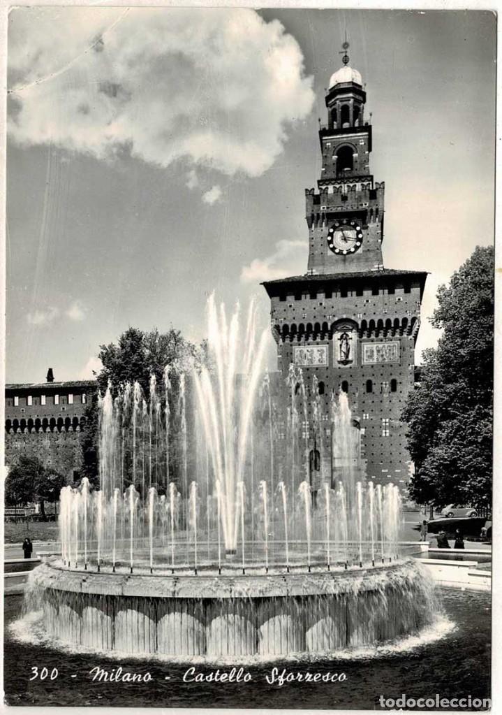 Cartes Postales: Postal Italia. Milano. Castello Sforresco No. 300