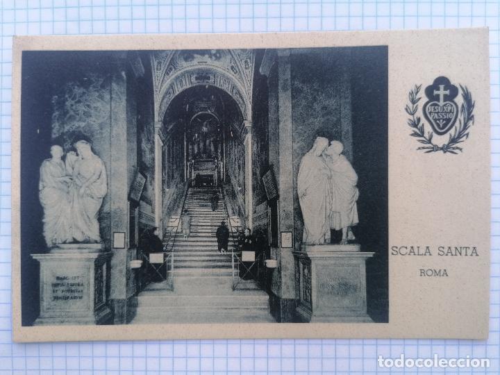 Postales: POSTAL ROMA, SCALA SANTA - Foto 1