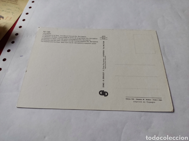 Postales: Postal Lourdes - Foto 2