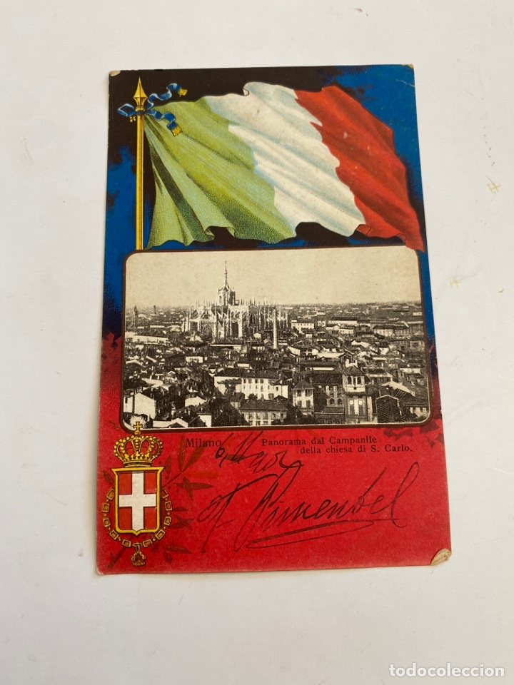 Postales: MIL&Aacute;N ITALIA - Foto 1