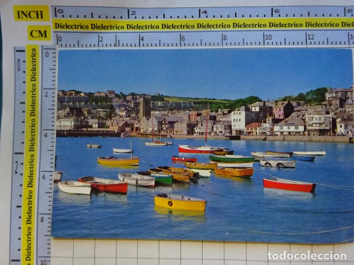 Postkarten: POSTAL DE INGLATERRA. WHARF ROAD FROM HARBOUR ST IVES. 254